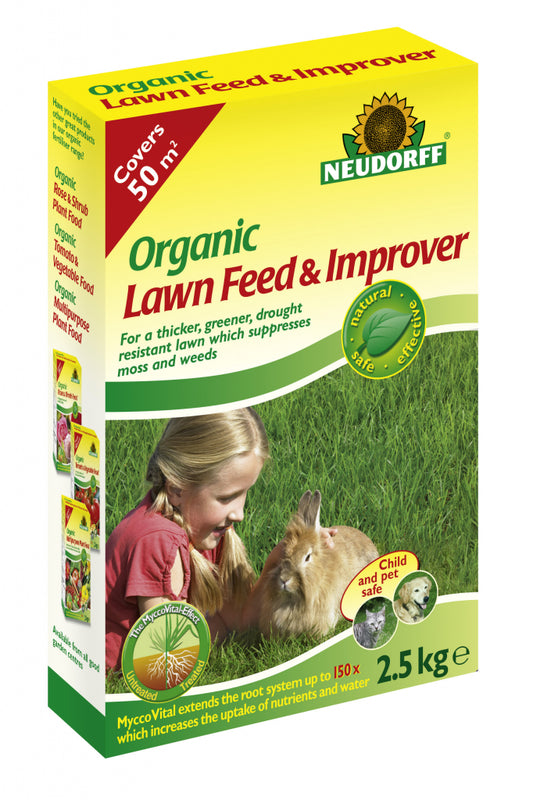 Organic Lawn Feed & Improver - 2.5kg
