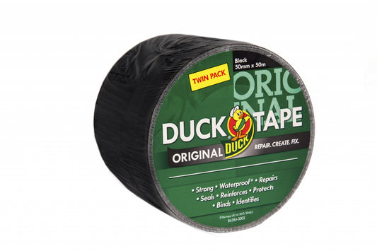 Original Twin Pack 50mm x 50m - Black