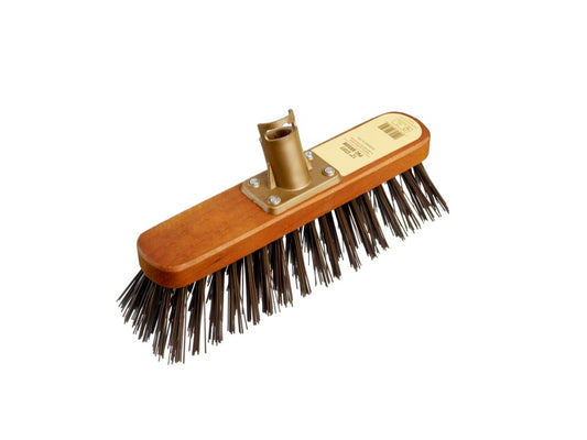 Stiff PVC Broom Head - 12"