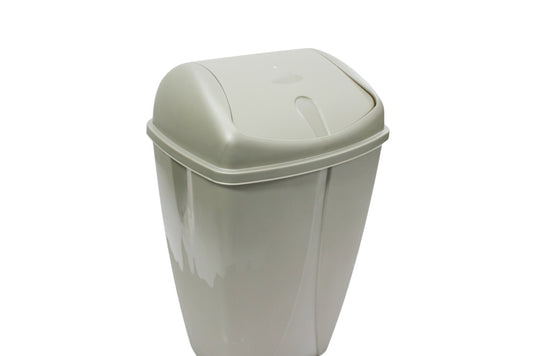 Swing Bin - 30L Metallic Silver