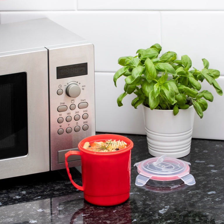 Heat & Eat Soup Mug - Assorted Colours