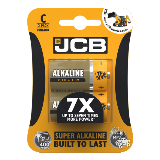 Super Alkaline C Cell Batteries - LR14