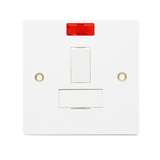 Square Edge 1 Gang Switched Fuse