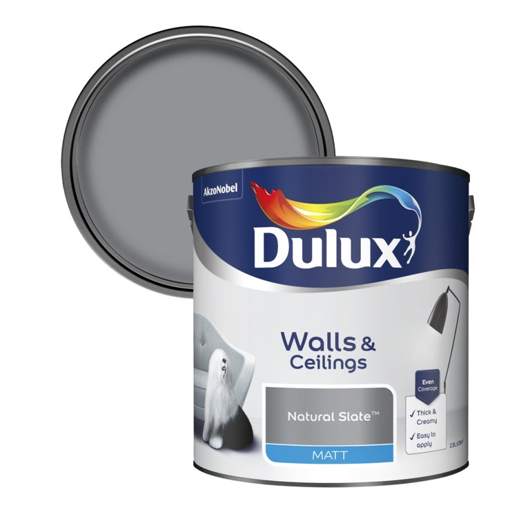 Matt 2.5L - Natural Slate