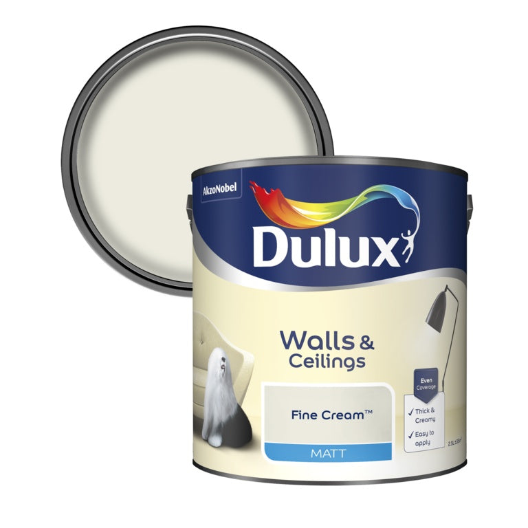 Matt 2.5L - Fine Cream