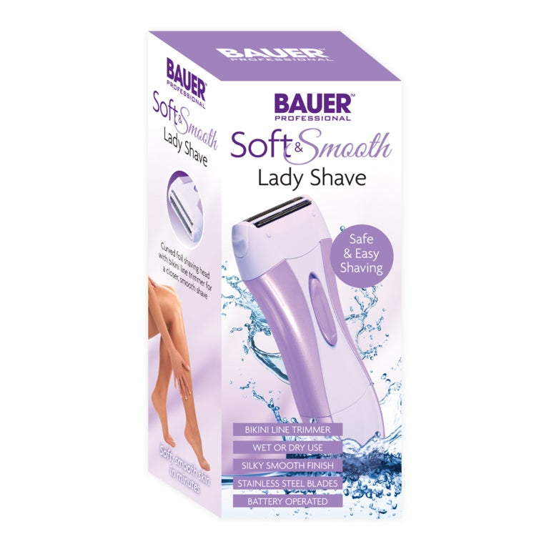 Soft and Smooth lady shave - Battery operated