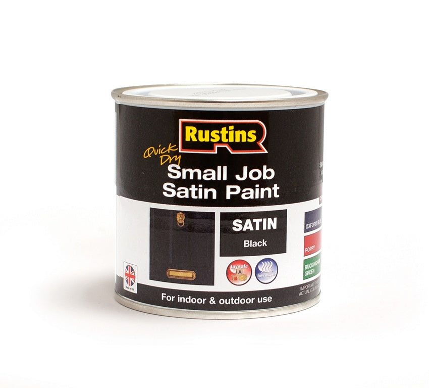 Quick Dry Small Job Satin 250ml - Black