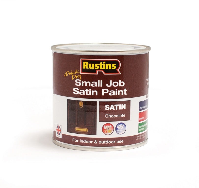 Quick Dry Small Job Satin 250ml - Chocolate