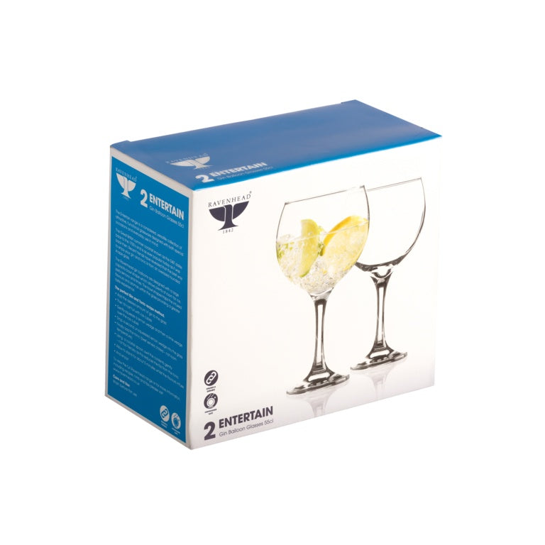 Entertain Gin Balloons - Set of 2 65cl