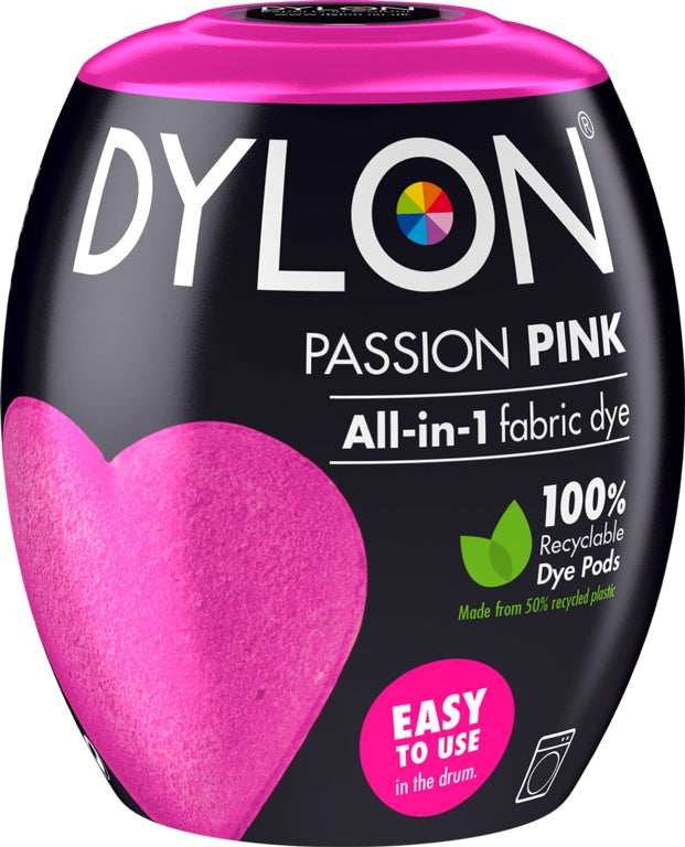 All in 1 Fabric Dye - Passion Pink