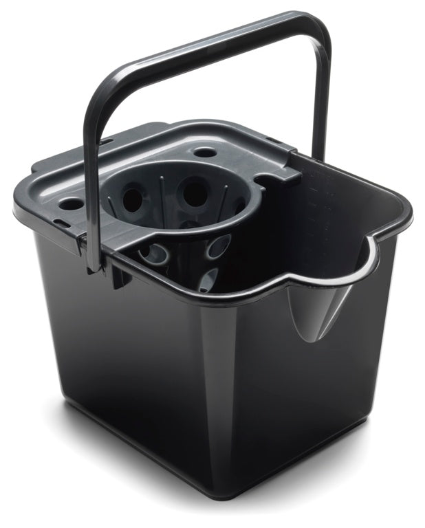 Mop Bucket & Wringer - Black