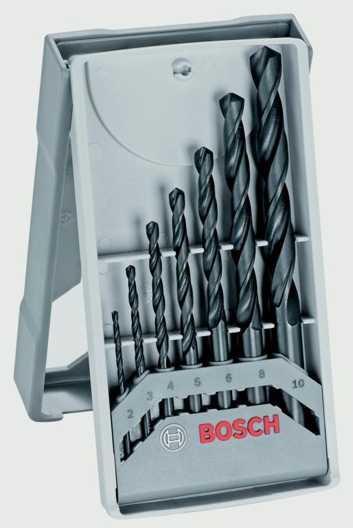 Metal Drill Bit Set HSS-R Din 338 - 7 Piece