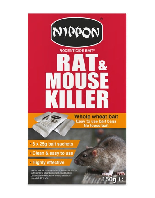 Rodenticide Whole Wheat Bait - 150g