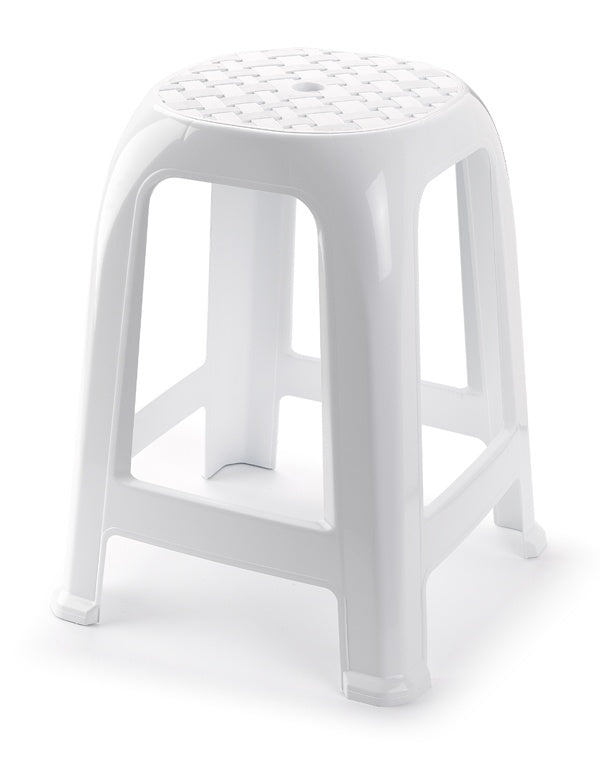 White Stool - 38 x 33cm