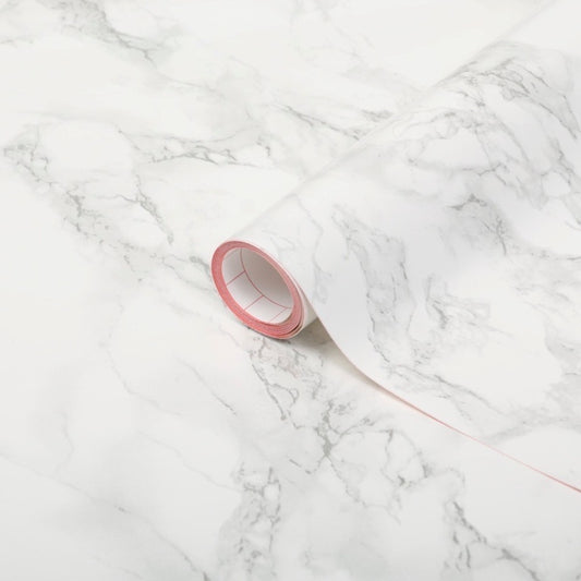 Self Adhesive Film - Marble Grey - 67.5cm x 2m