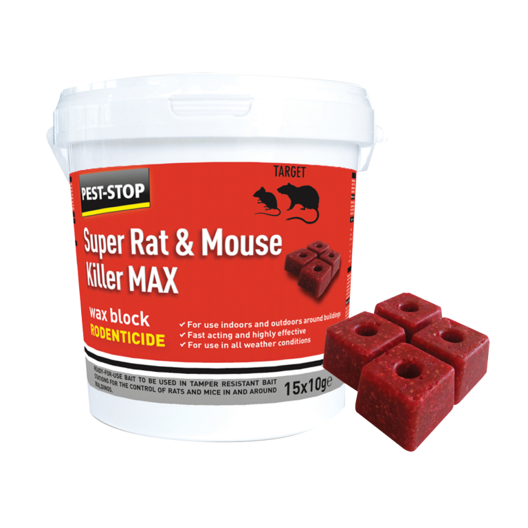 Super Rat And Mouse Killer - 15 x 10g