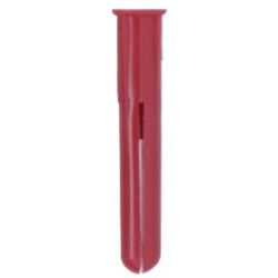 Contractors Plastic Plug - 10 x 100 Red