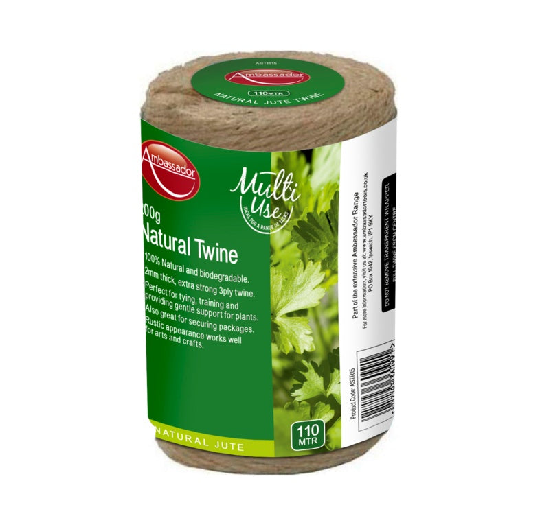 Natural Jute Spool 3 Ply - 200gm/110m