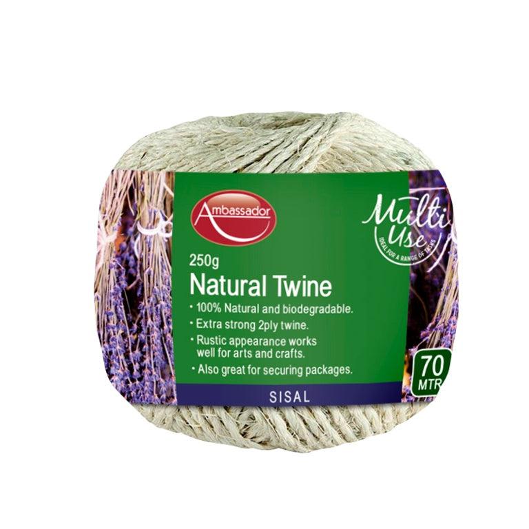 Sisal Twine - 250g/70m