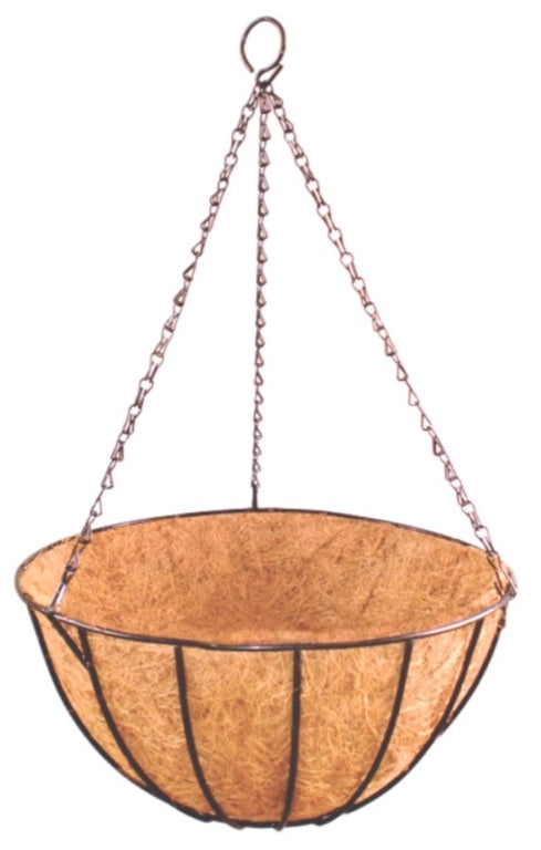 Hanging Basket With Coco Liner - 14"
