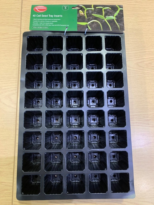 Seed Tray Inserts Pack 5 - 40 Cell