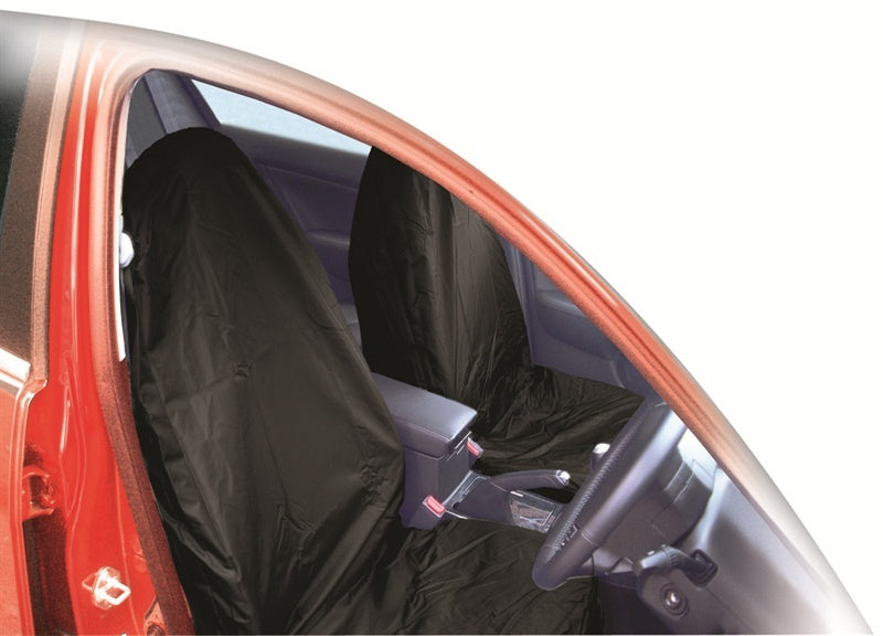 Water Resistant Seat Protectors - Black 32"