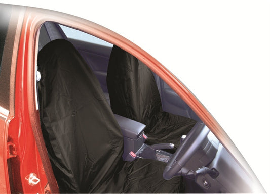 Water Resistant Seat Protectors - Black 32"