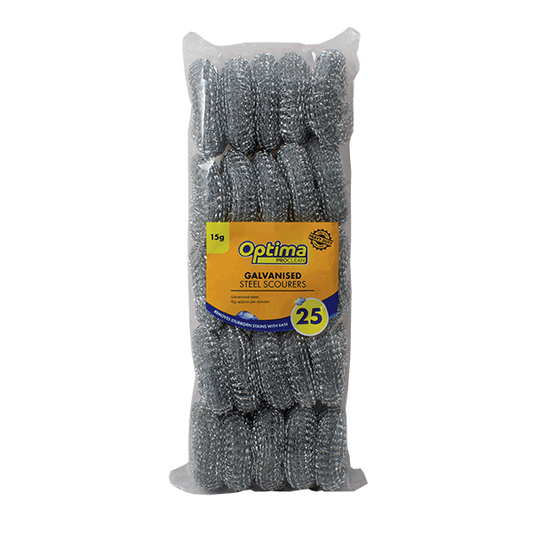 Galvanised Scourers - Pack 25 15gm