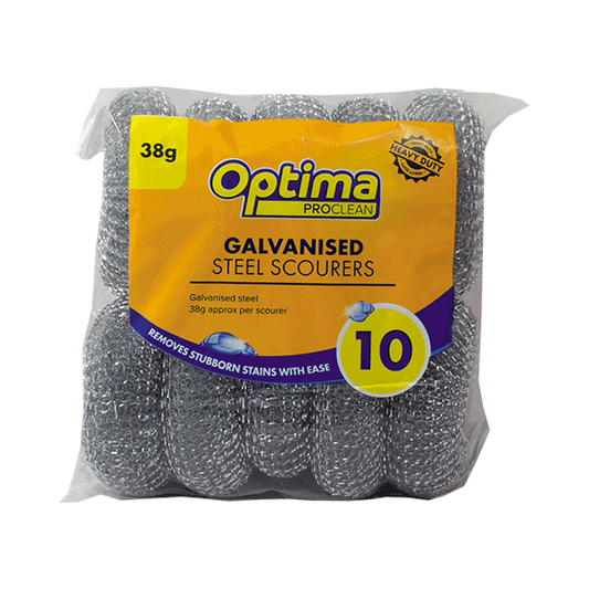 Galvanised Scourers - Pack 10 38gm