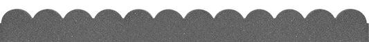 Flexi Curve Scallop Border - Grey 5x10x120cm