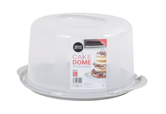Round Cake Storer Clear Lid - 30x15