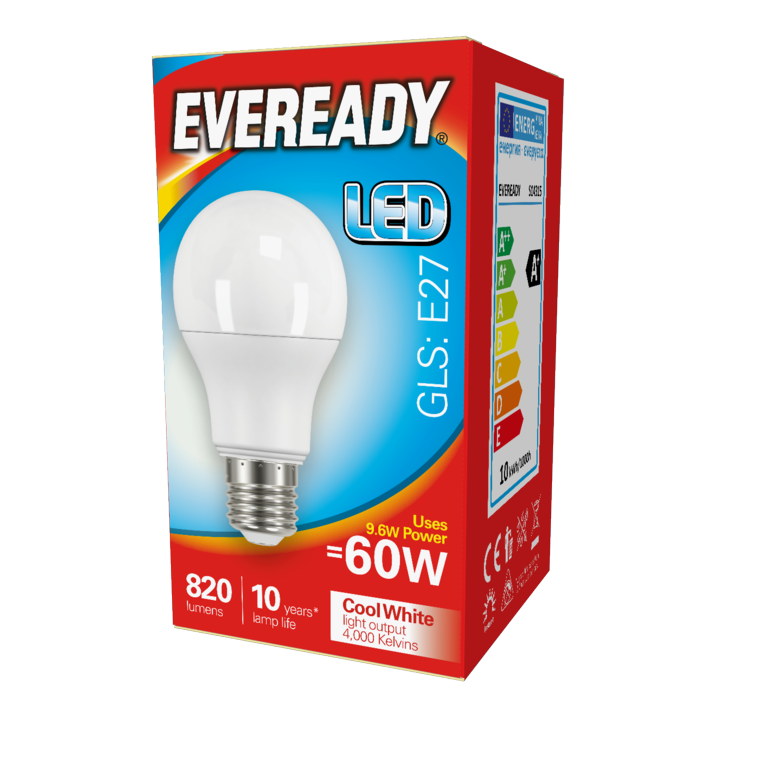 LED GLS - 60W 820lm E27