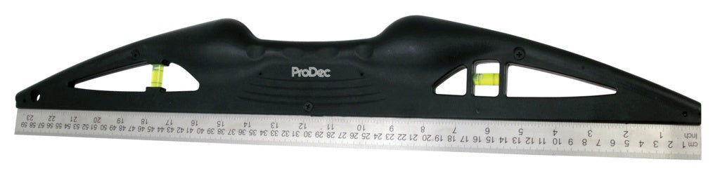 Trimming Edge Stainless Steel Ruler - 24"