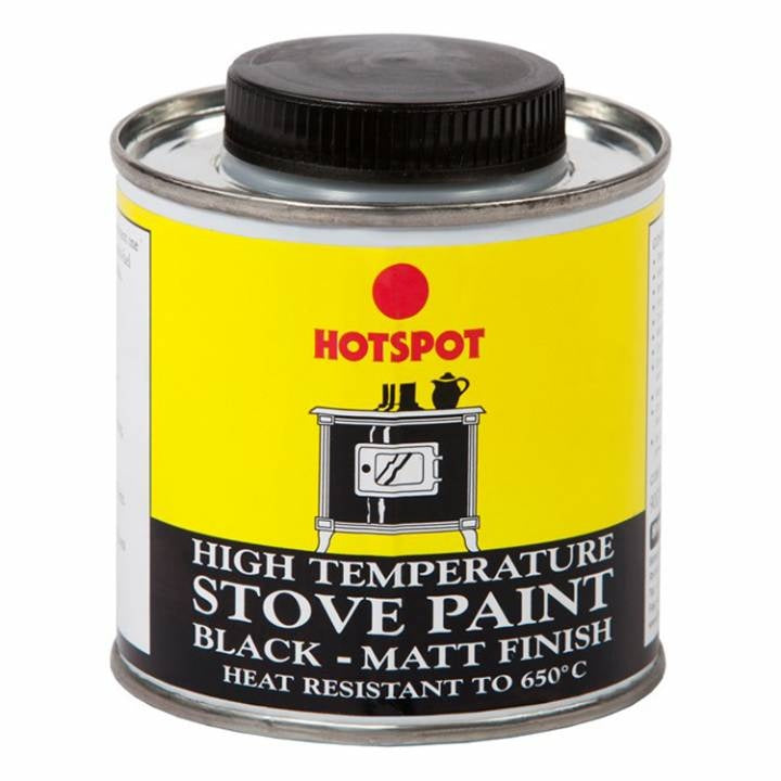 Stove Paint Black Matt - 100ml