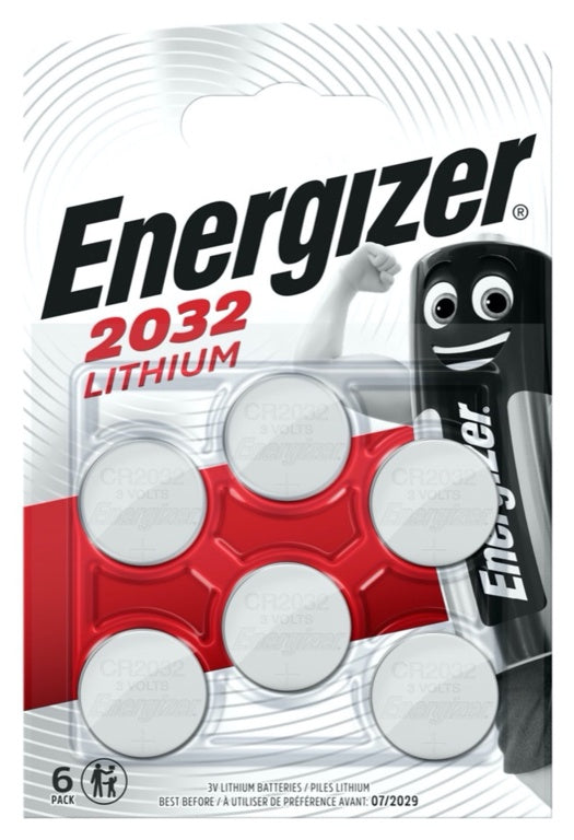 Lithium CR2032 Batteries - Card 6