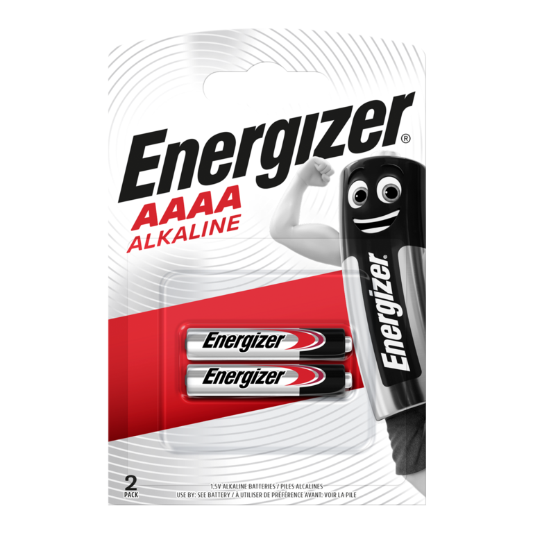 Energizer AAAA Alkaline - Pack of 2