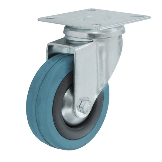 Swivel Castor With Runner Wheel - 100mm