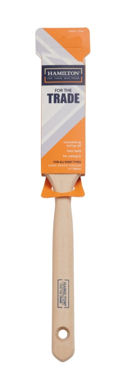 Long Handled Angled Brush - 1.5"