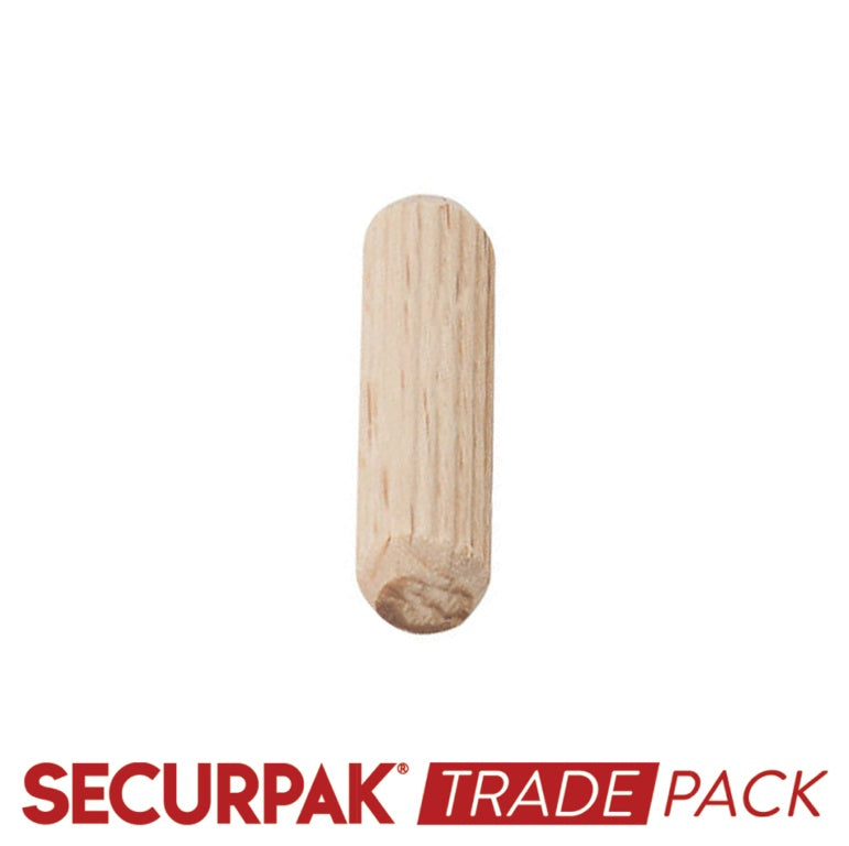Wooden Dowels M10x40mm - 30 Pack