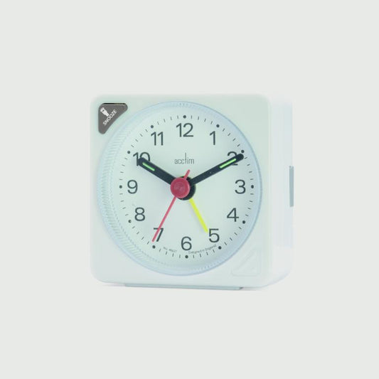 Ingot Crescendo Alarm Clock - White