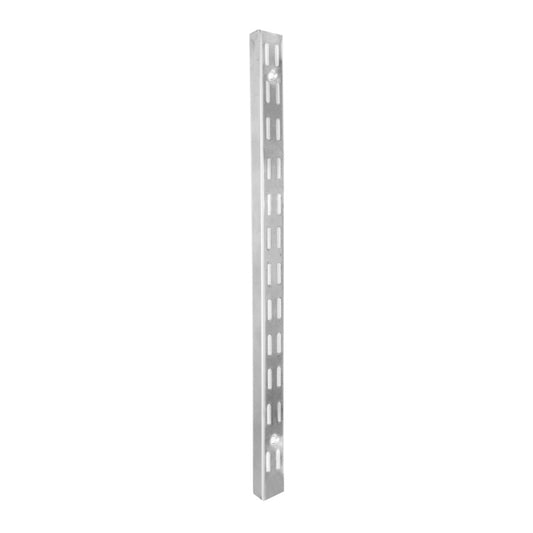 Chrome Plated Twin Slot Upright - 711mm