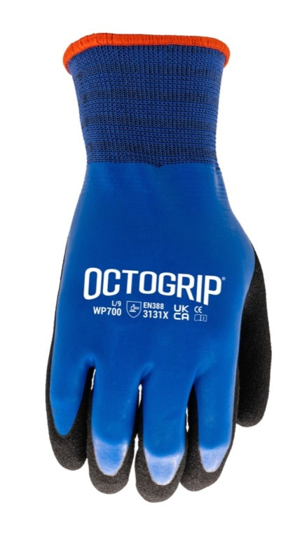 15g Double-dipped Latex Waterproof Glove - Xl