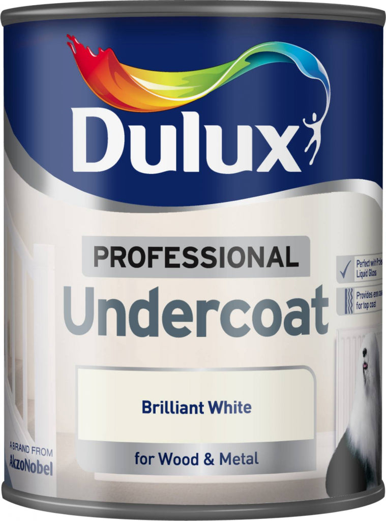 Professional Undercoat 750ml - Brilliant White