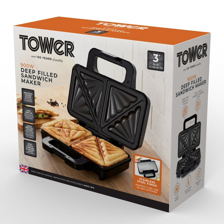 Deep Fill Sandwich Maker - 900w