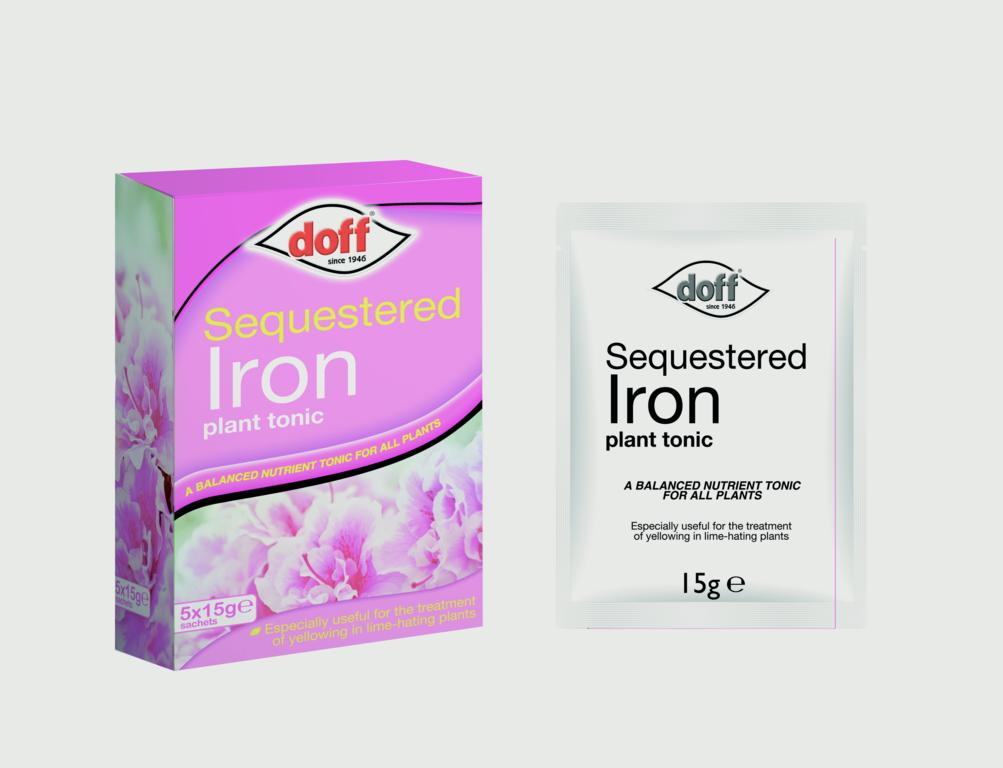 Plant Tonic Sequestered Iron - 5 x 15g