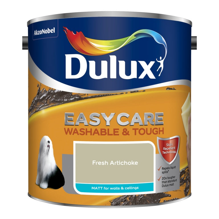 Easycare Washable & Tough Matt 2.5L - Fresh Artichoke
