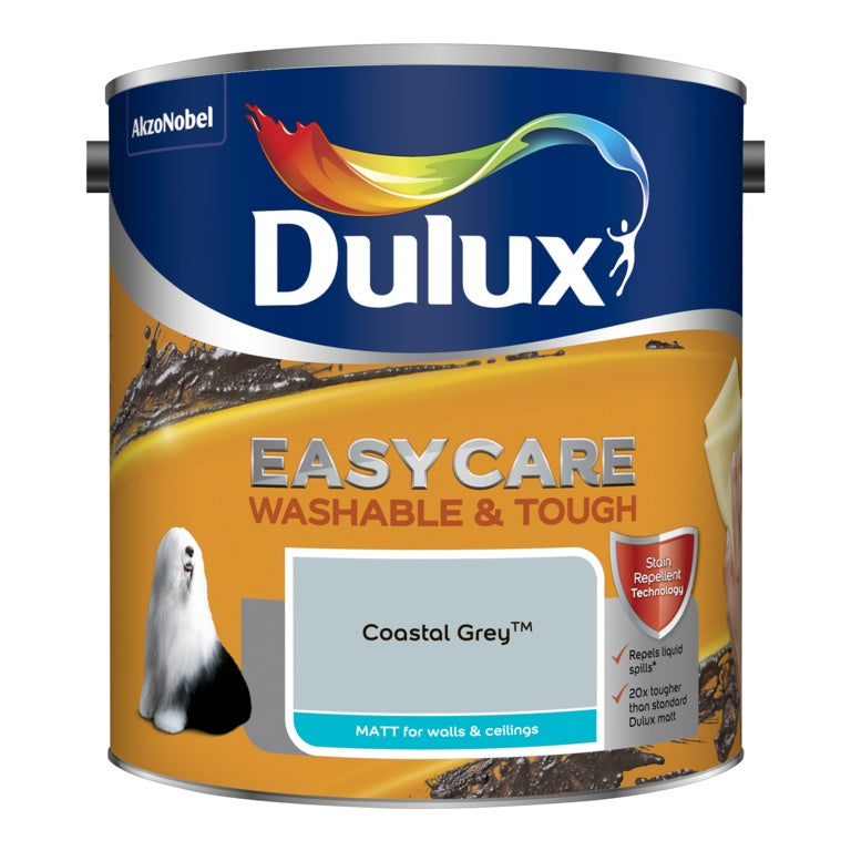Easycare Washable & Tough Matt 2.5L - Coastal Grey