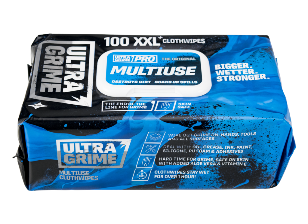 Pro Multi-Use Cloth Wipes - XXL 100 Pack