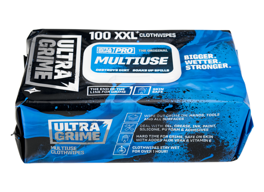 Pro Multi-Use Cloth Wipes - XXL 100 Pack