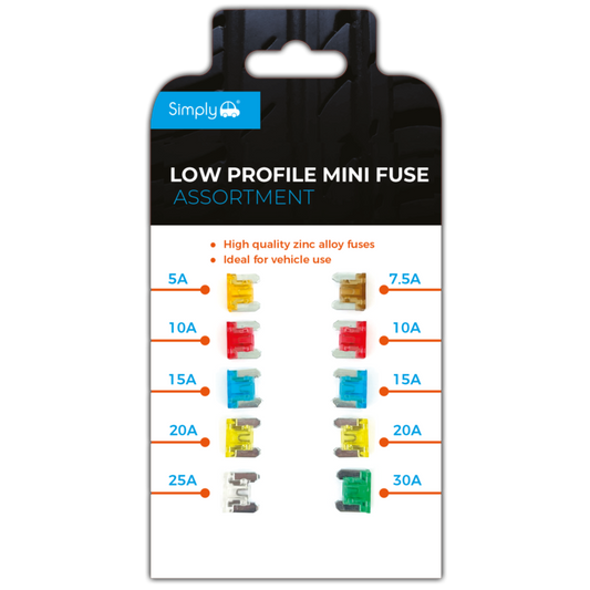 Low Profile Fuse Assortment - 10 Pack